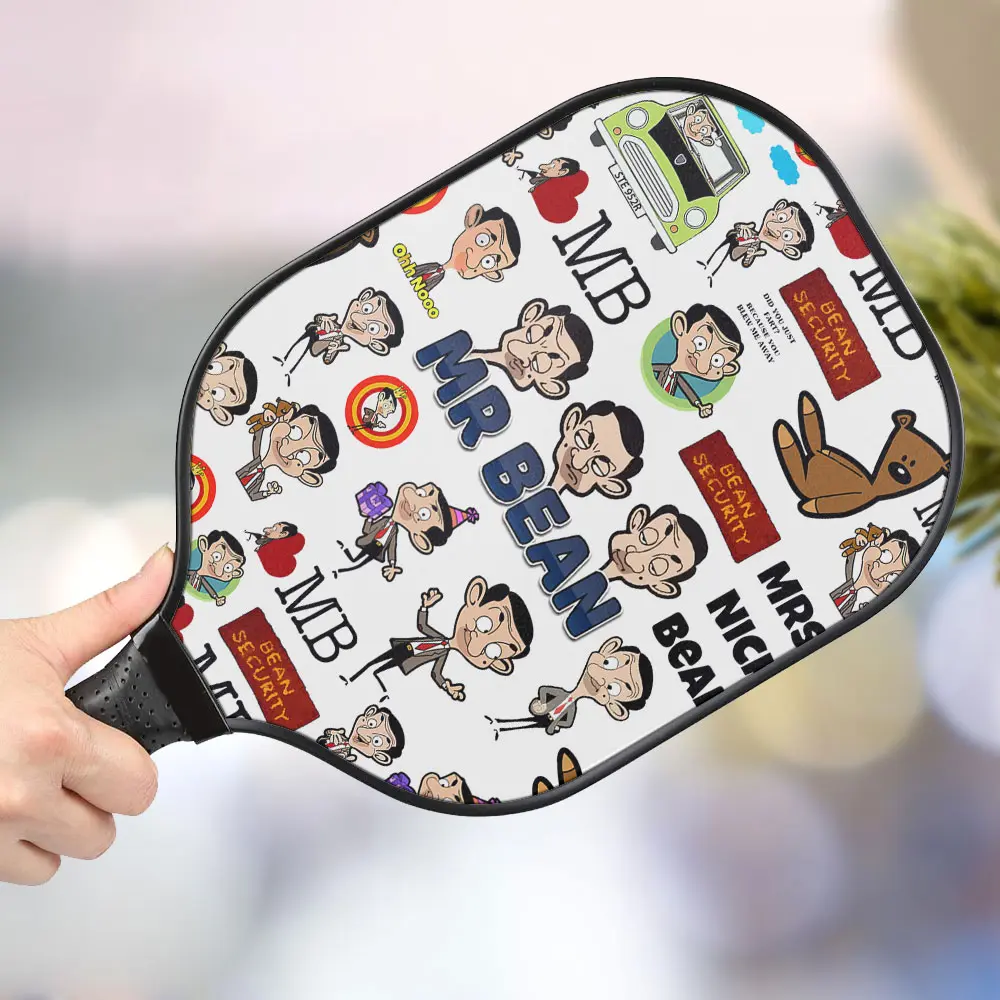 jwdazzle mr bean personalized pickleball paddle tg2w2