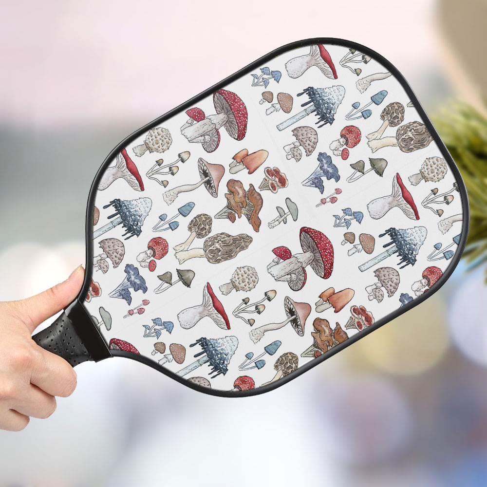 jwdazzle mushroom personalized pickleball paddle fgsay