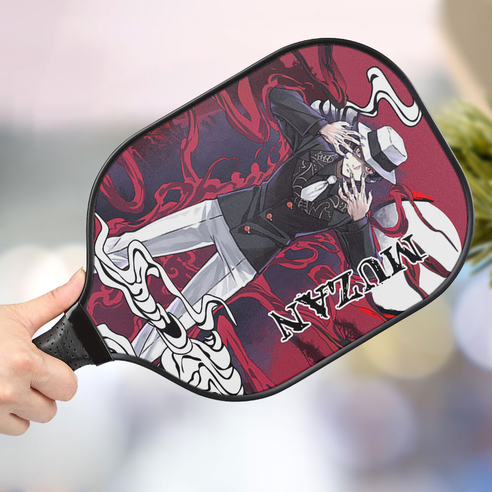 jwdazzle muzan kibutsuji kimetsu no yaiba personalized pickleball paddle cmhlr