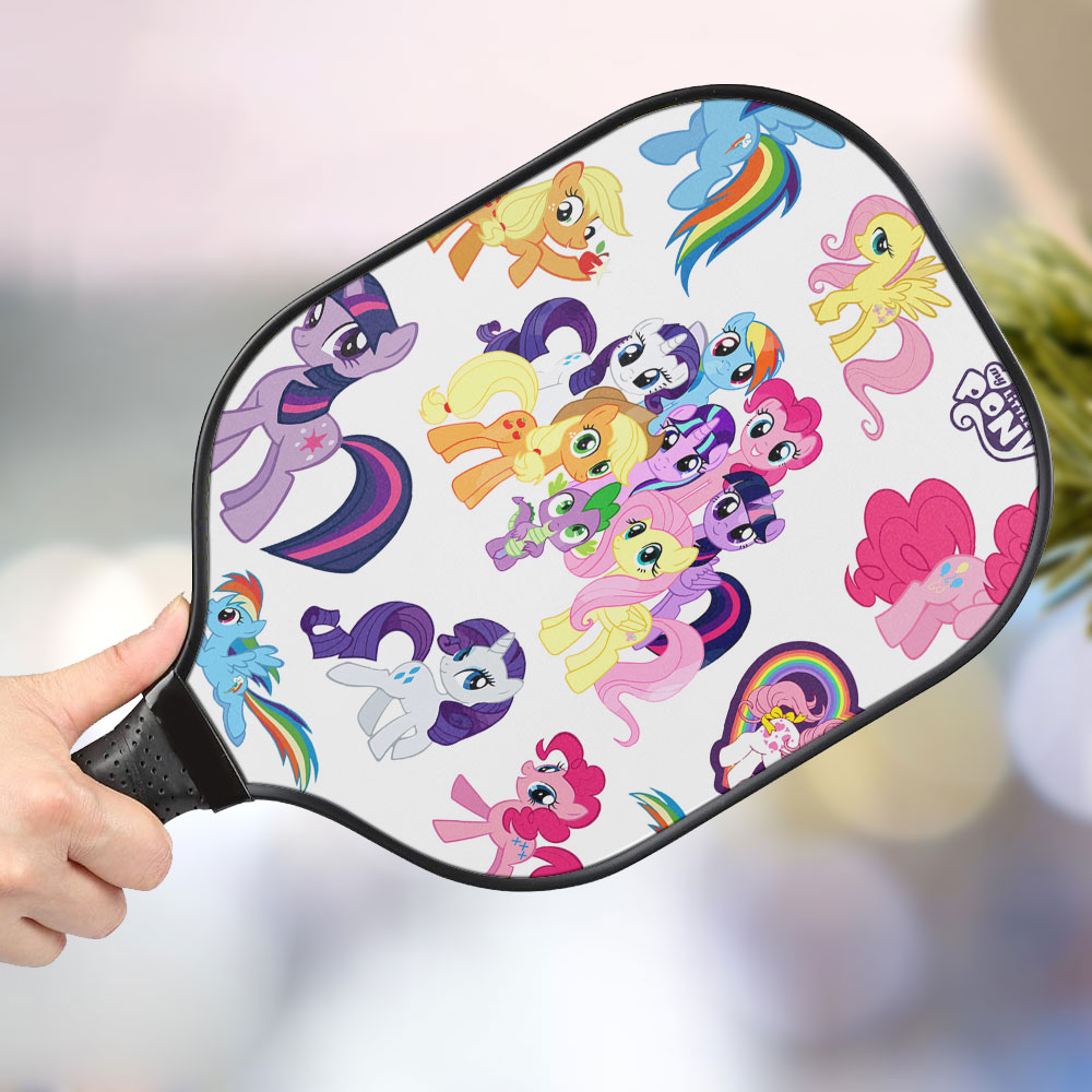 jwdazzle my little pony personalized pickleball paddle c0hky