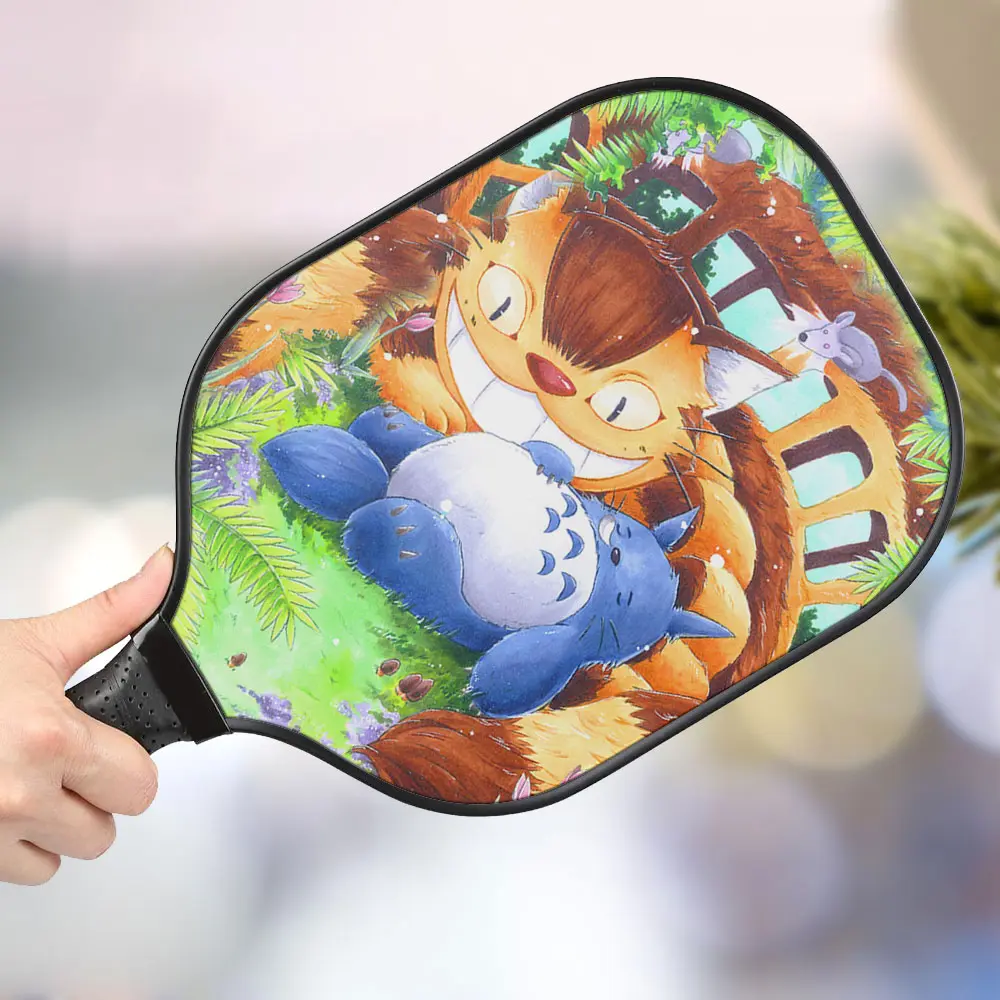 jwdazzle my neighbor is totoro personalized pickleball paddle nml8v