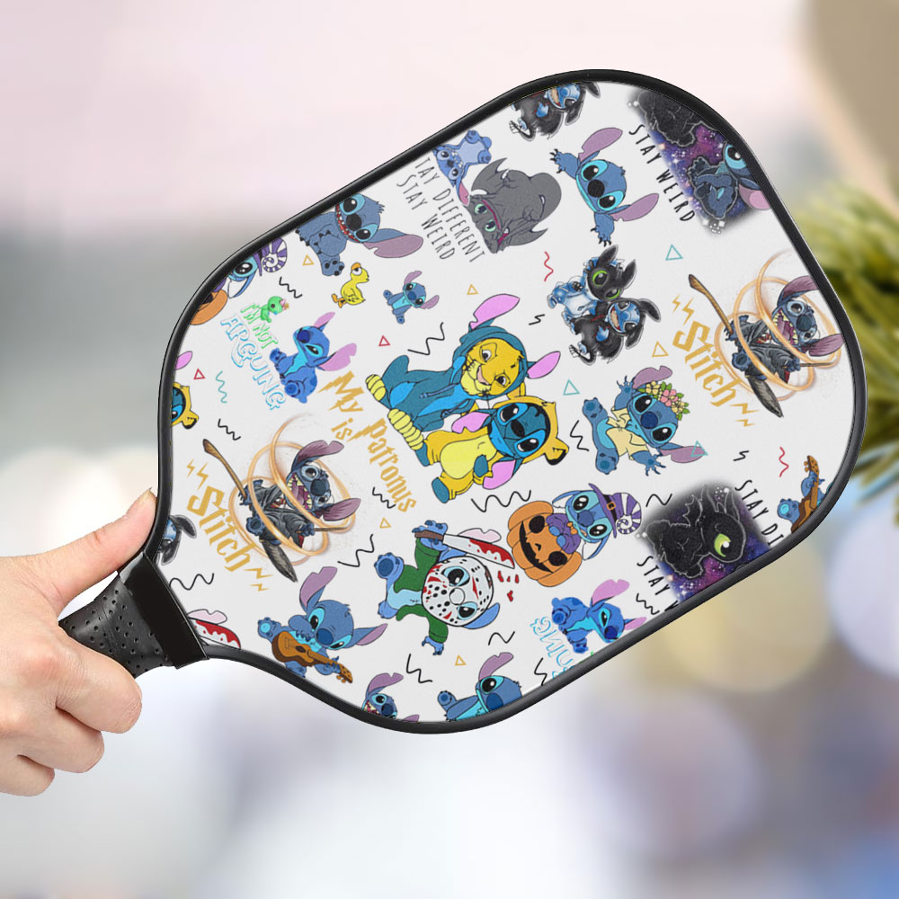 jwdazzle my patronus is stitch personalized pickleball paddle s9nv7