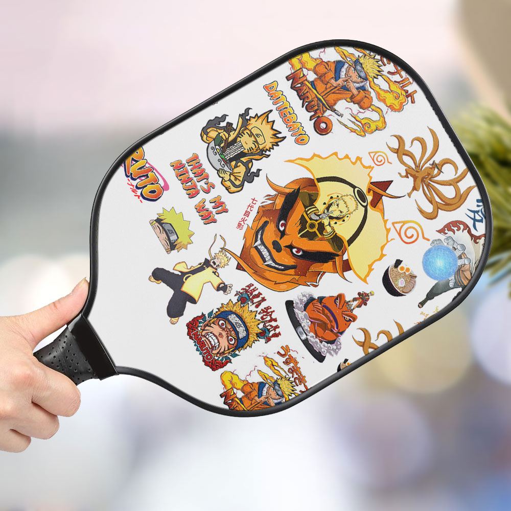 jwdazzle naruto personalized pickleball paddle uk27g