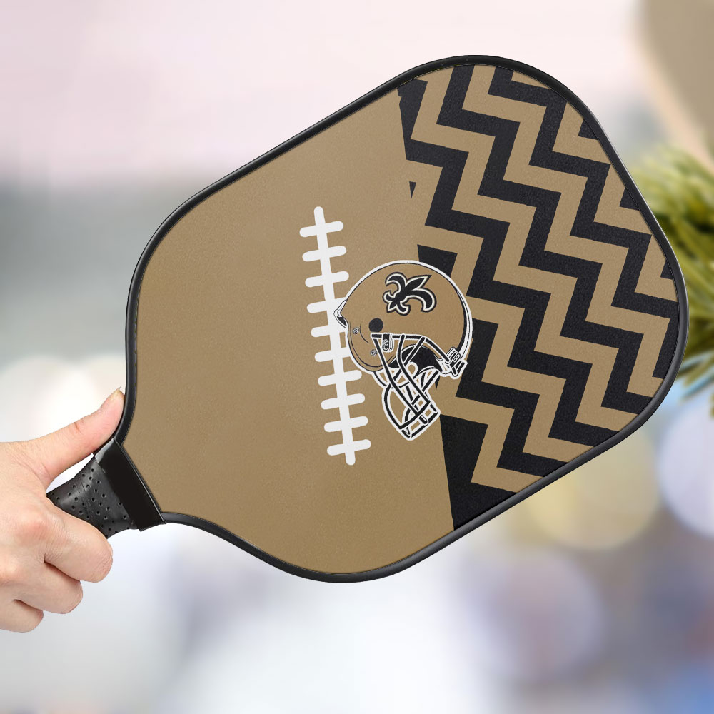 jwdazzle new orleans saint personalized pickleball paddle go2s4