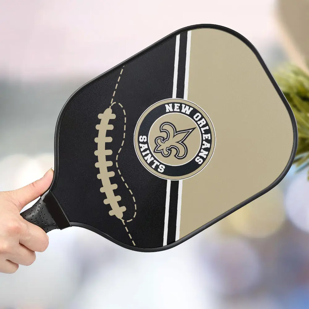 jwdazzle new orleans saints personalized pickleball paddle ptmny