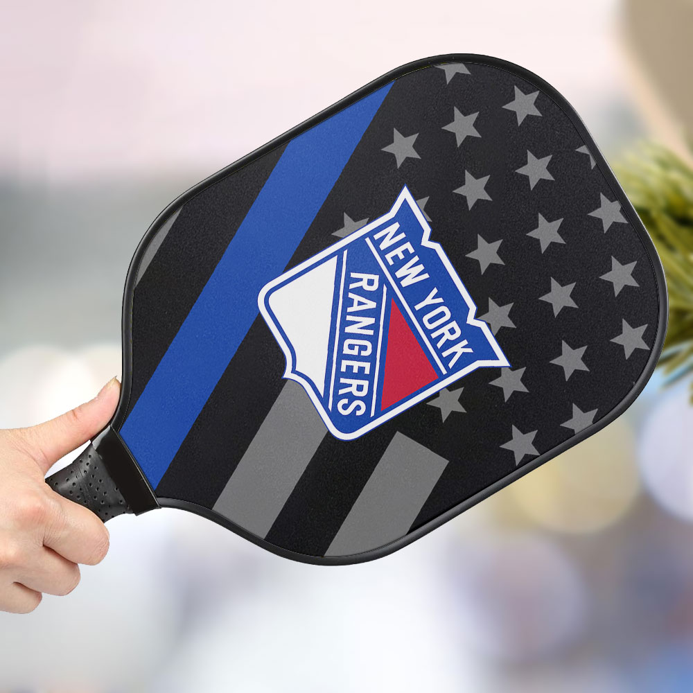 jwdazzle new york rangers personalized pickleball paddle hutii