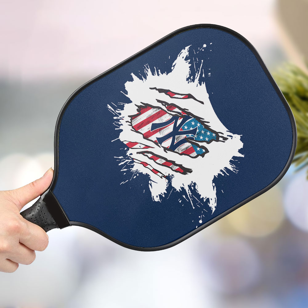 jwdazzle new york yankees personalized pickleball paddle romlq