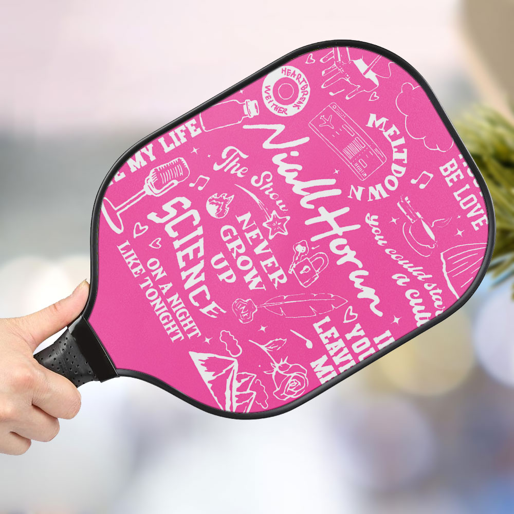 jwdazzle niall horan personalized pickleball paddle 0g4tw