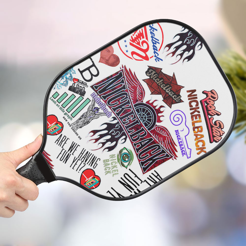 jwdazzle nickelback personalized pickleball paddle 13ls5