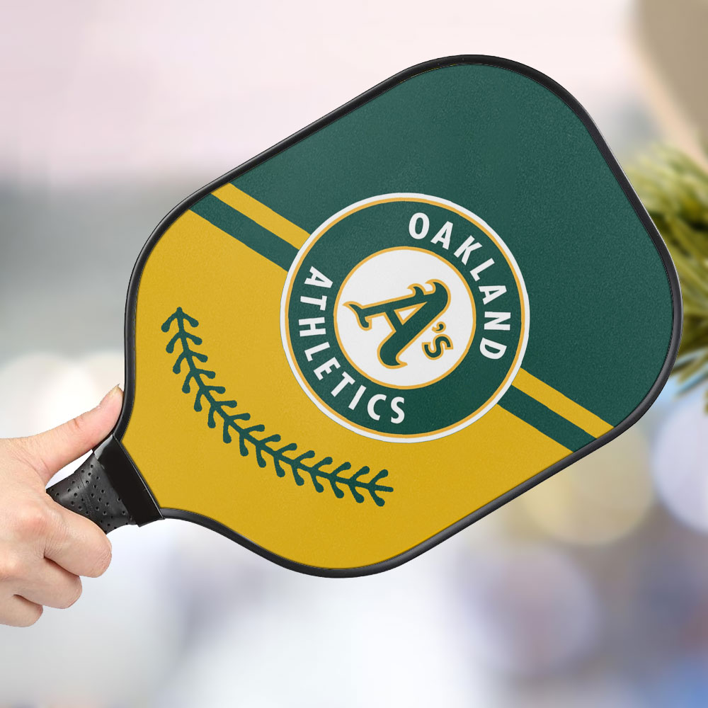 jwdazzle oakland athletics personalized pickleball paddle zuxbs