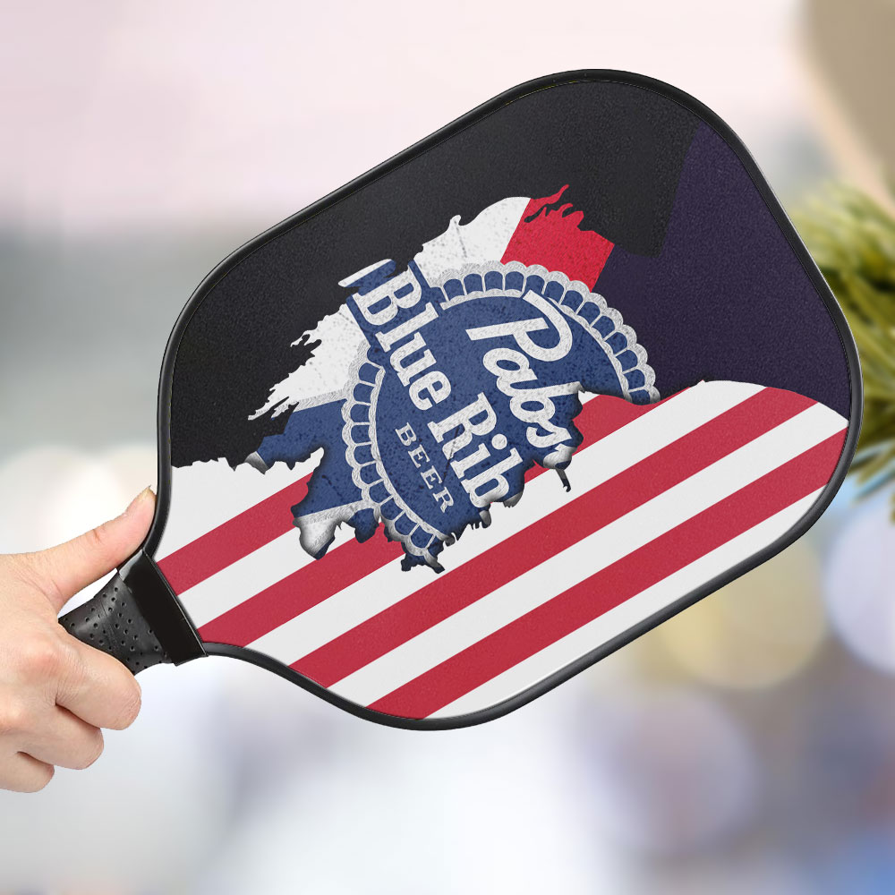 jwdazzle pabst blue ribbon personalized pickleball paddle f3v2i