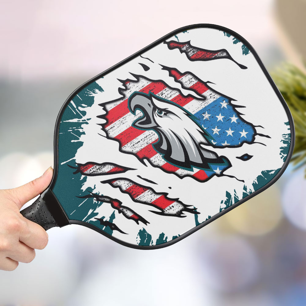 jwdazzle philadelphia eagles personalized pickleball paddle ydqay
