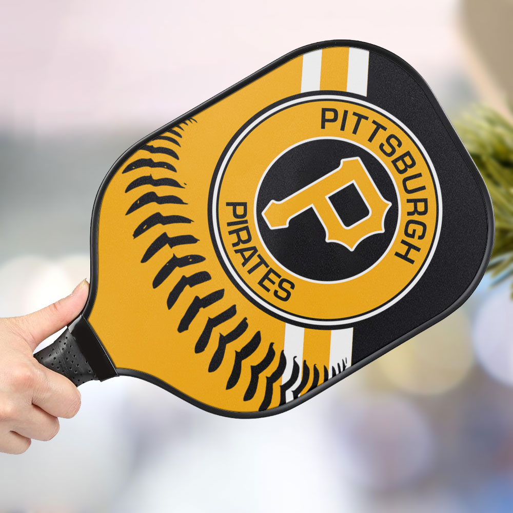 jwdazzle pittsburgh pirates personalized pickleball paddle aqcc0