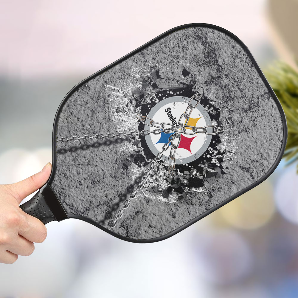 jwdazzle pittsburgh steelers personalized pickleball paddle cxxy1