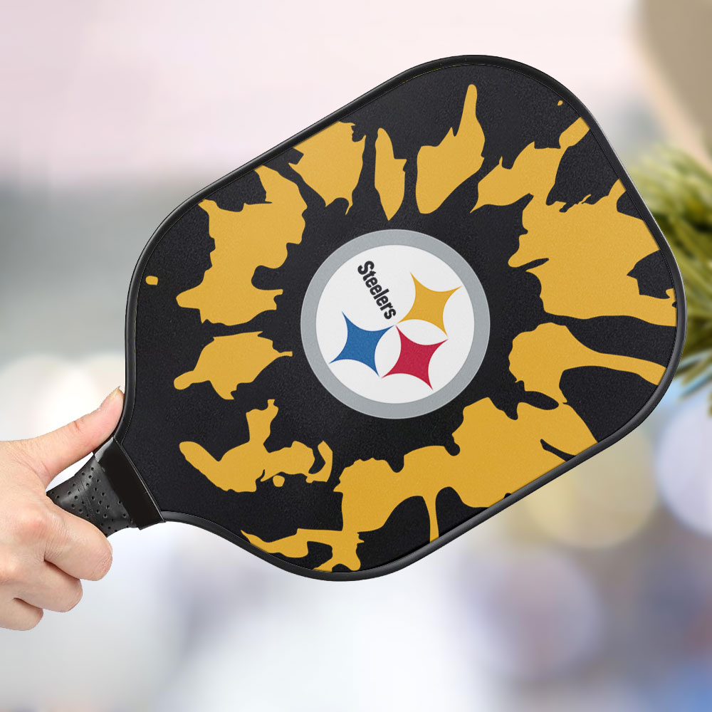 jwdazzle pittsburgh steelers personalized pickleball paddle m9otw