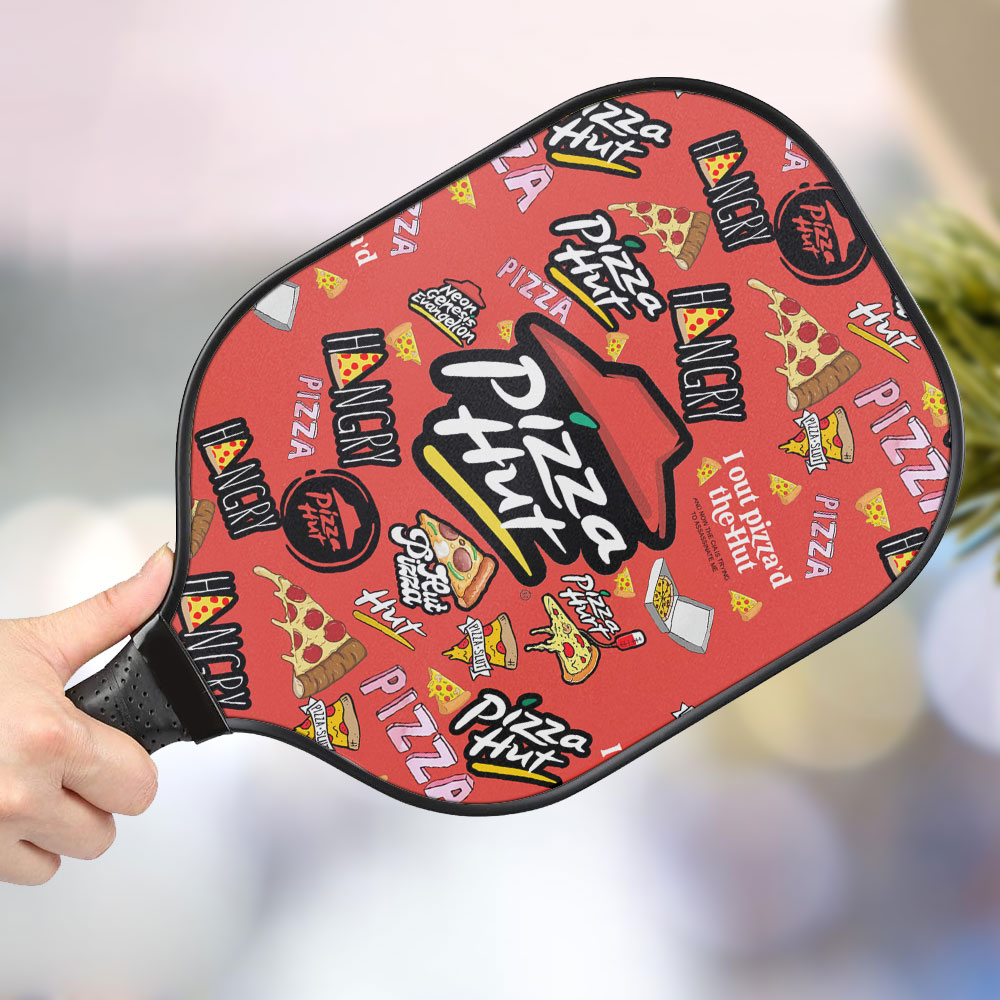 jwdazzle pizza hut personalized pickleball paddle edsj1