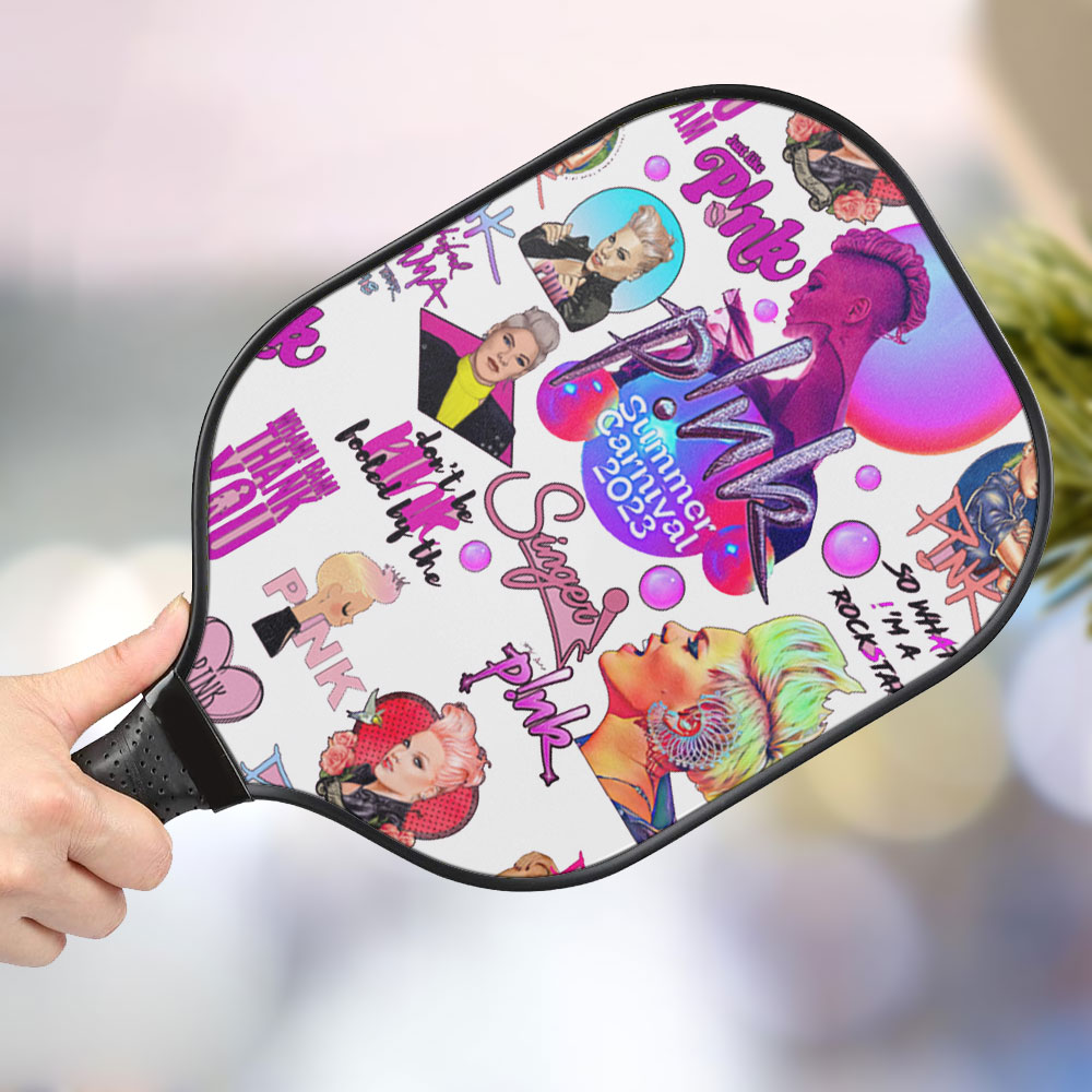 jwdazzle pnk personalized pickleball paddle kaxpi