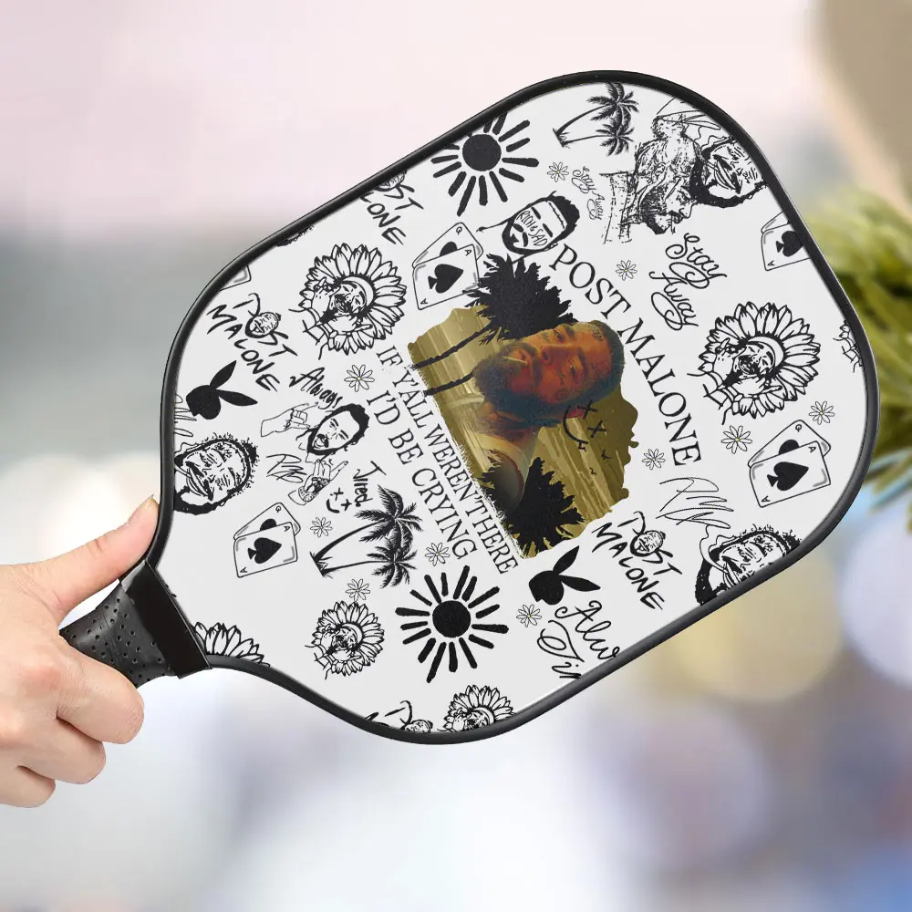 jwdazzle post malone personalized pickleball paddle z60ed