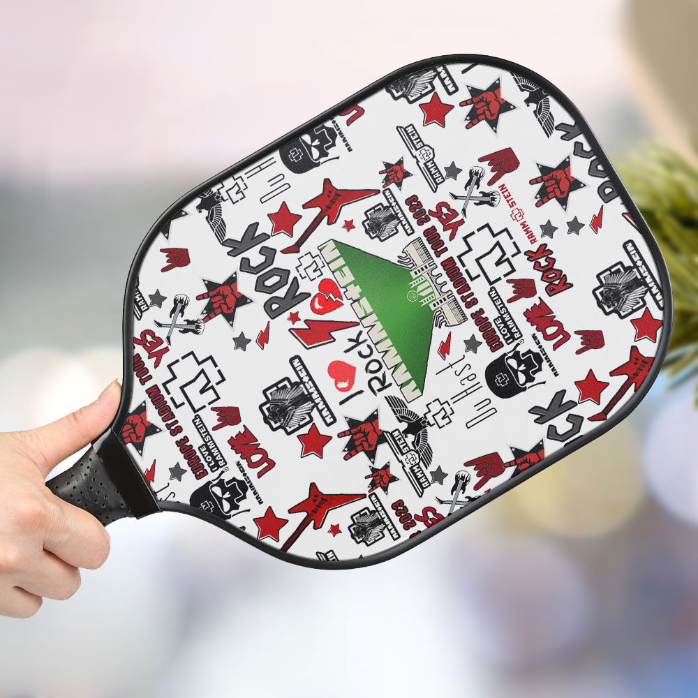 jwdazzle rammstein personalized pickleball paddle hymxz