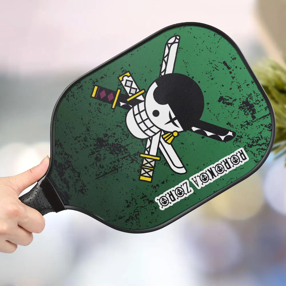 jwdazzle roronoa zoro onepiece personalized pickleball paddle njjiy