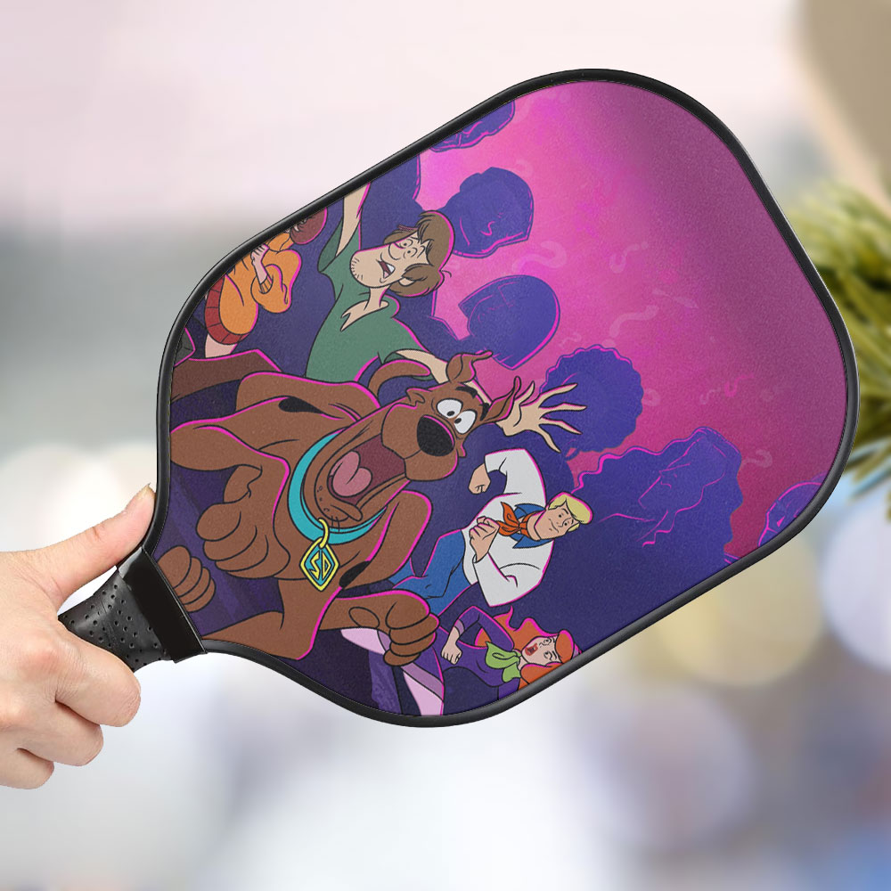 jwdazzle scooby doo where are you personalized pickleball paddle rx3ef