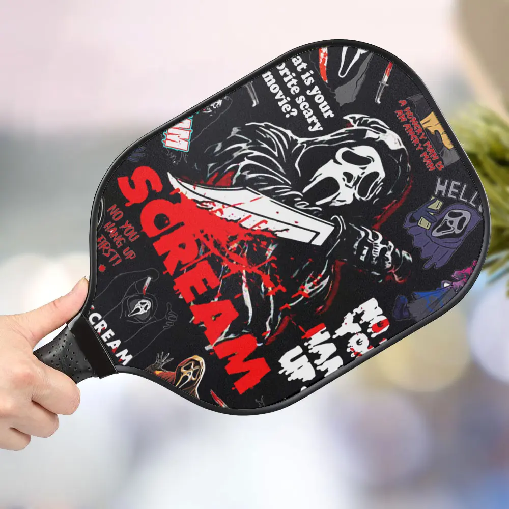 jwdazzle scream personalized pickleball paddle 9aehd
