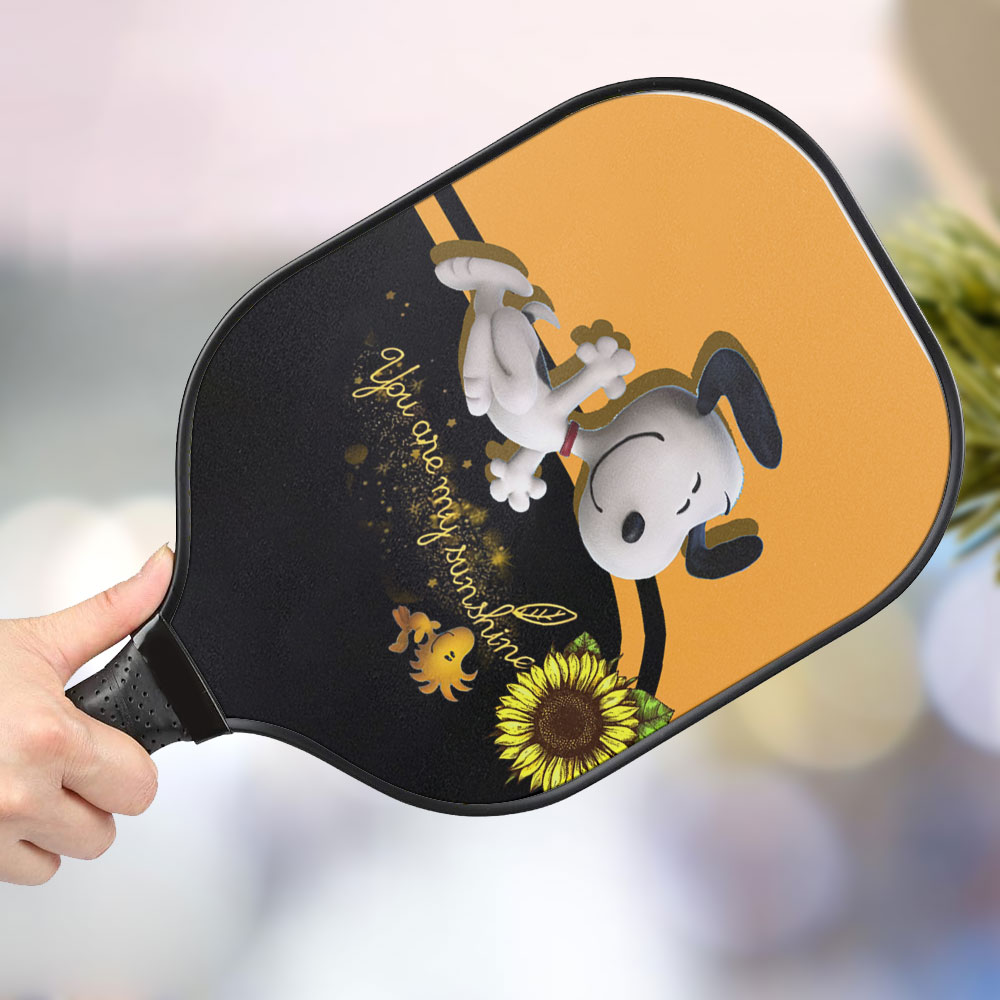 jwdazzle snoopy youre my sunshine personalized pickleball paddle nrz1y