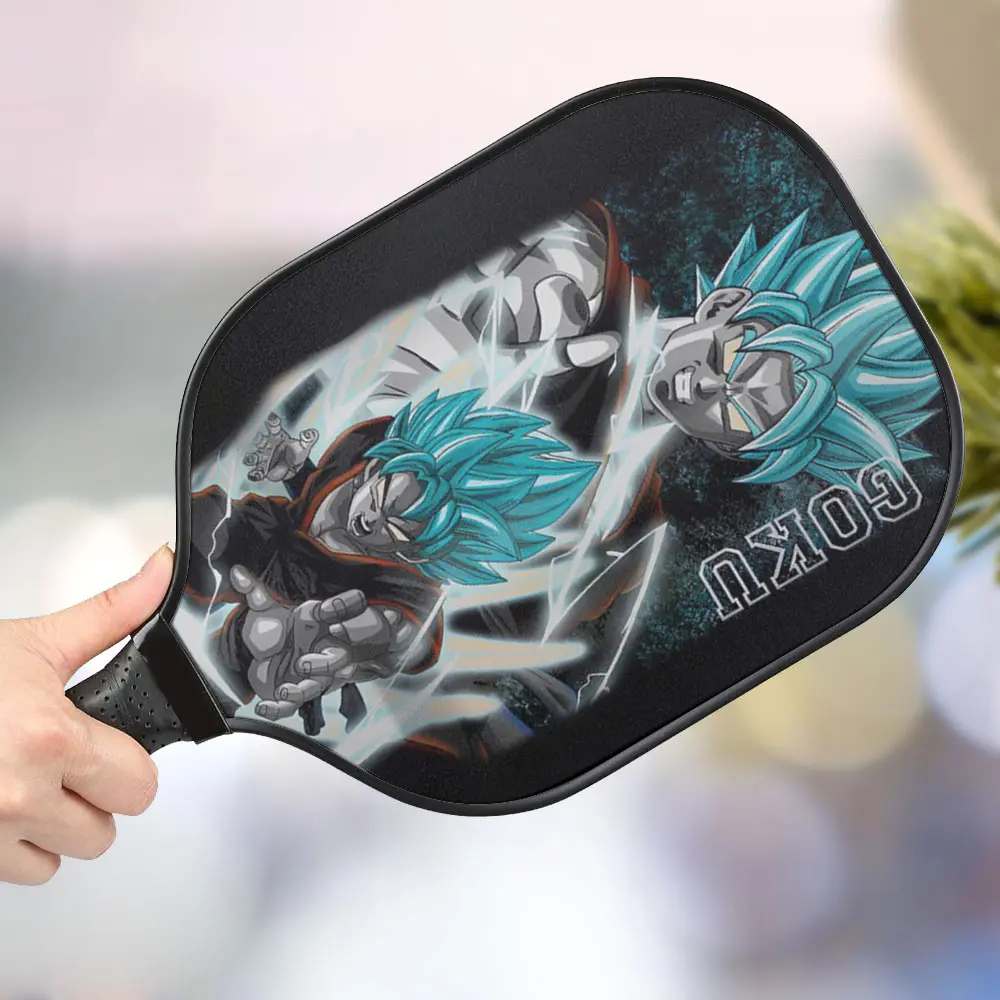 jwdazzle songoku dragon ball supper personalized pickleball paddle pes7v