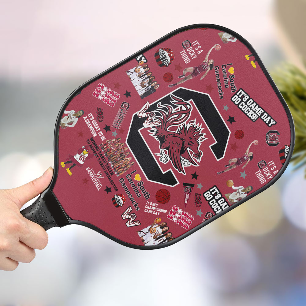 jwdazzle south carolina gamecocks personalized pickleball paddle 8b1ng
