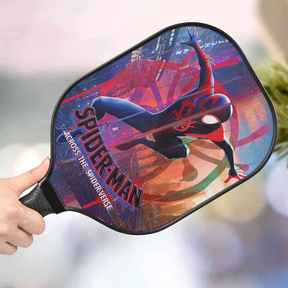 jwdazzle spider man personalized pickleball paddle 2iabw
