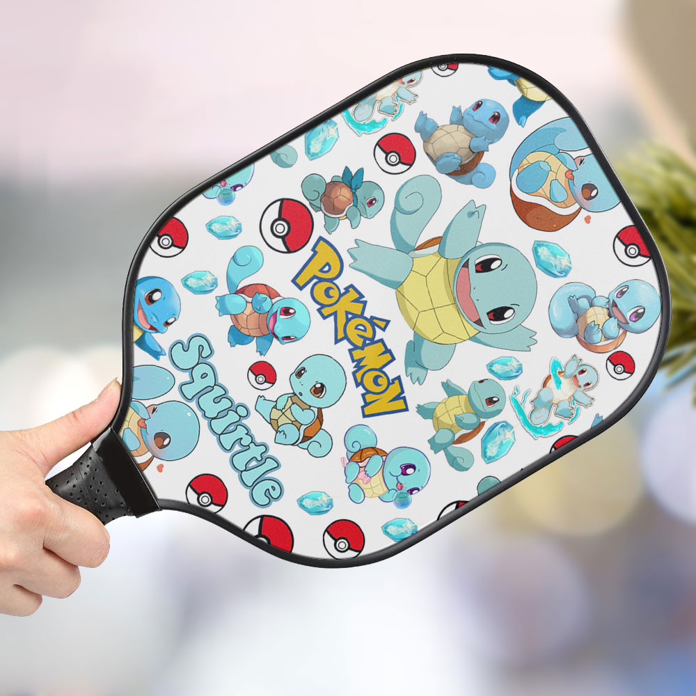 jwdazzle squirtle personalized pickleball paddle qetaz