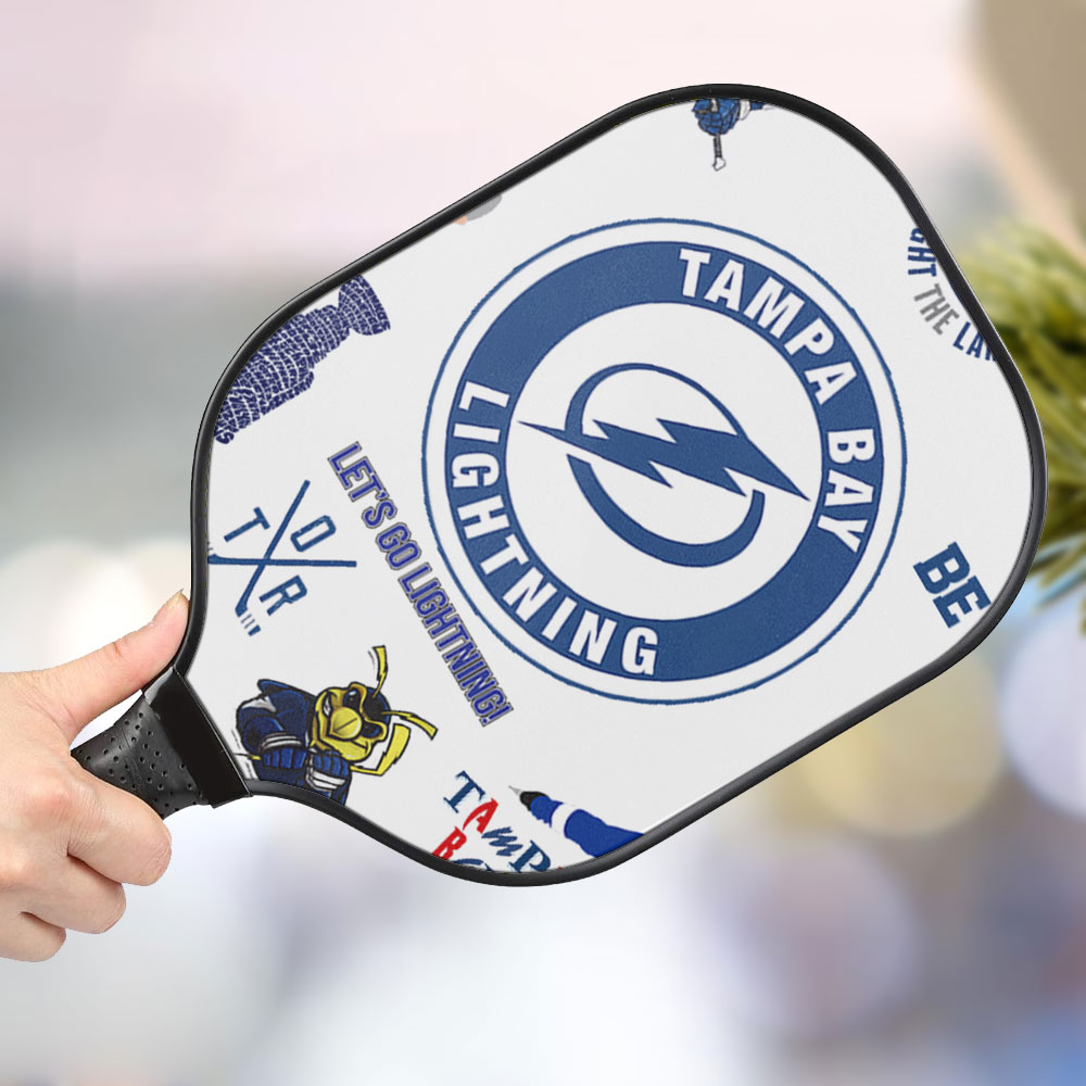 jwdazzle tampa bay lightning personalized pickleball paddle jpdlu