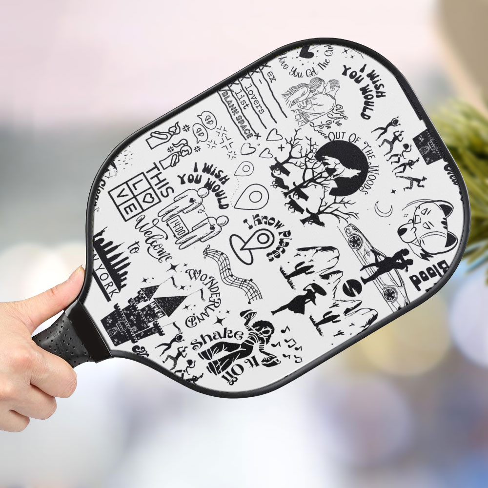 jwdazzle taylor swift personalized pickleball paddle 7zh4y