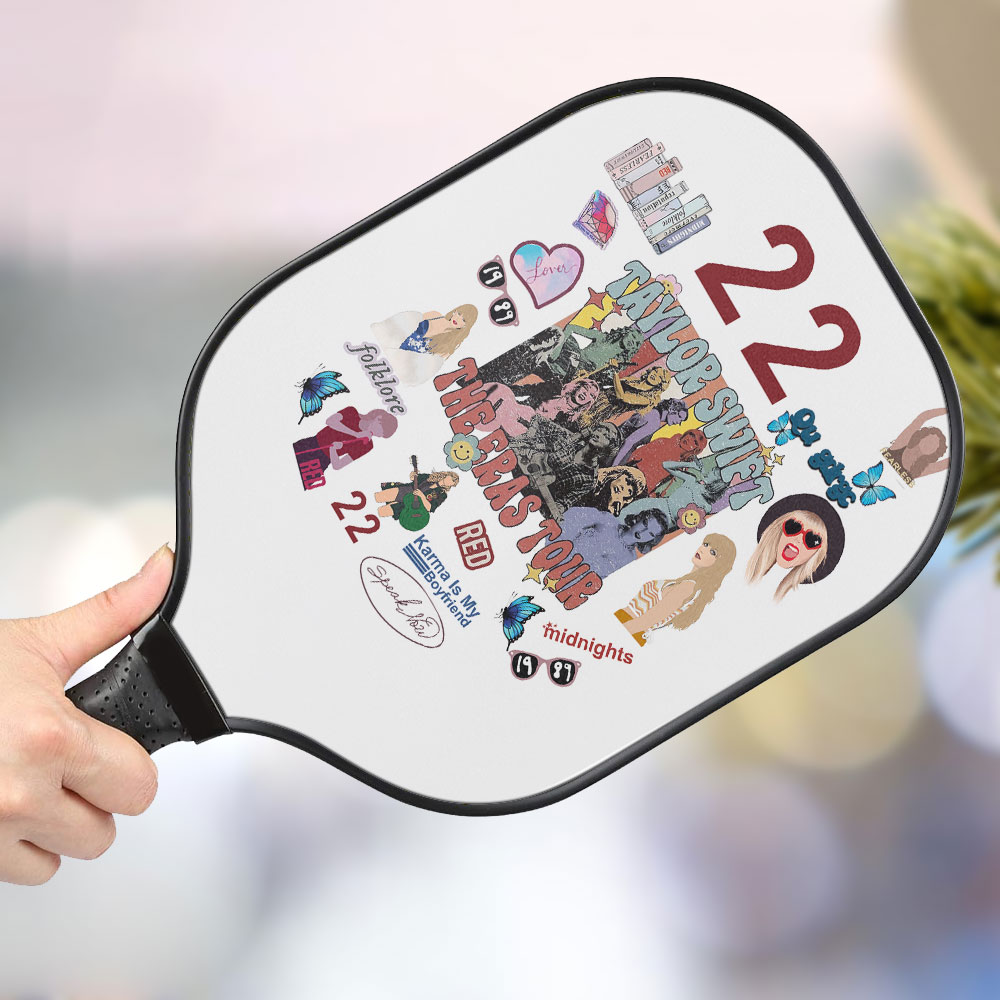 jwdazzle taylor swift personalized pickleball paddle dithy