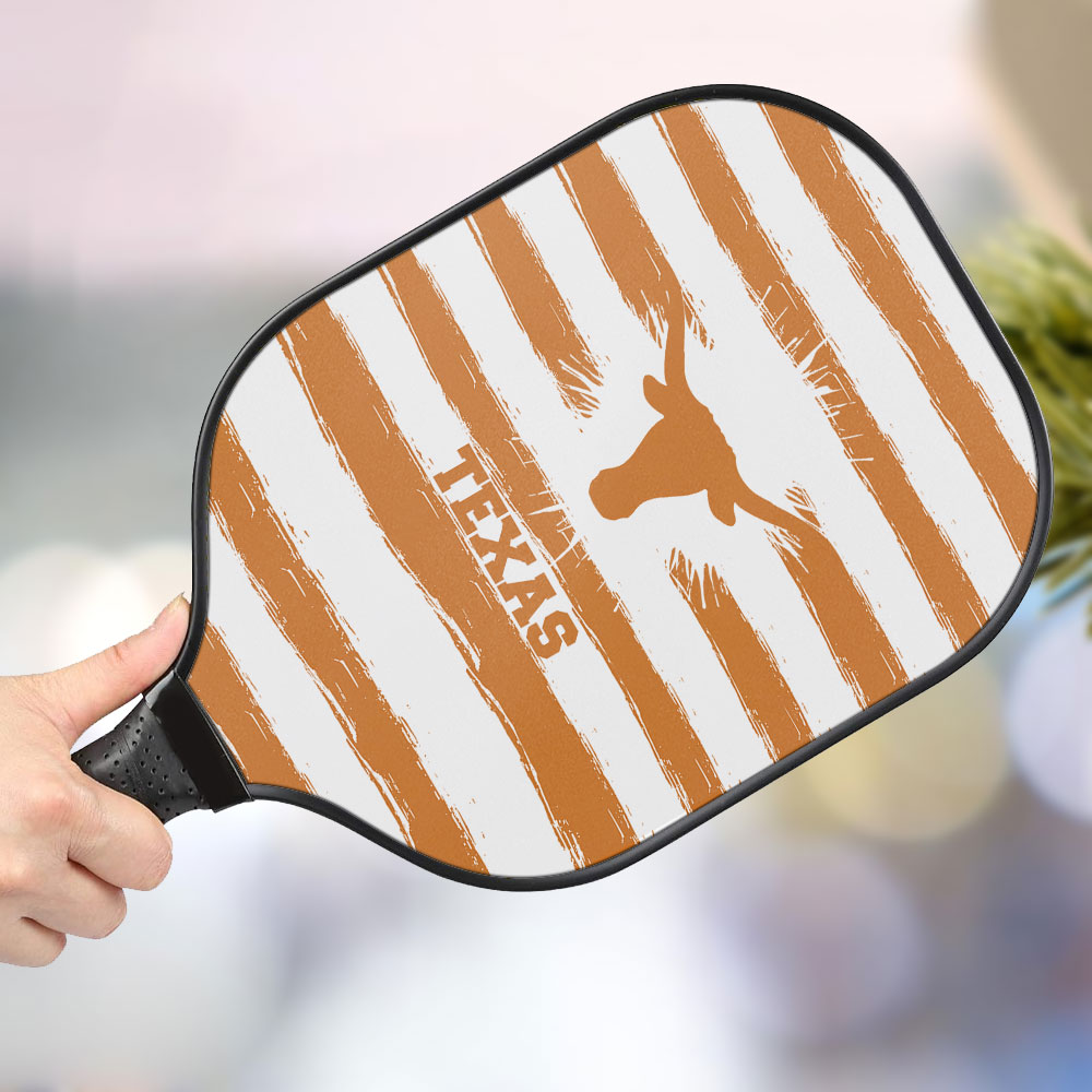 jwdazzle texas longhorns personalized pickleball paddle jskww