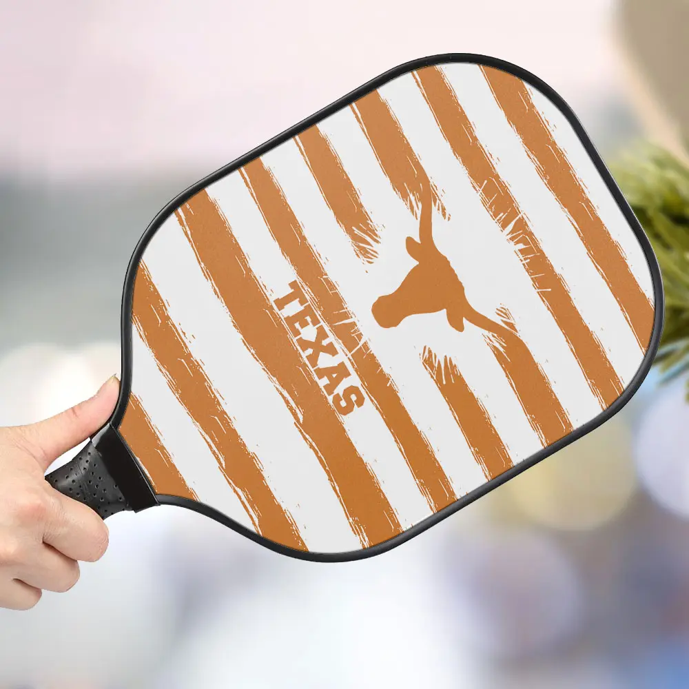 jwdazzle texas longhorns personalized pickleball paddle jskww