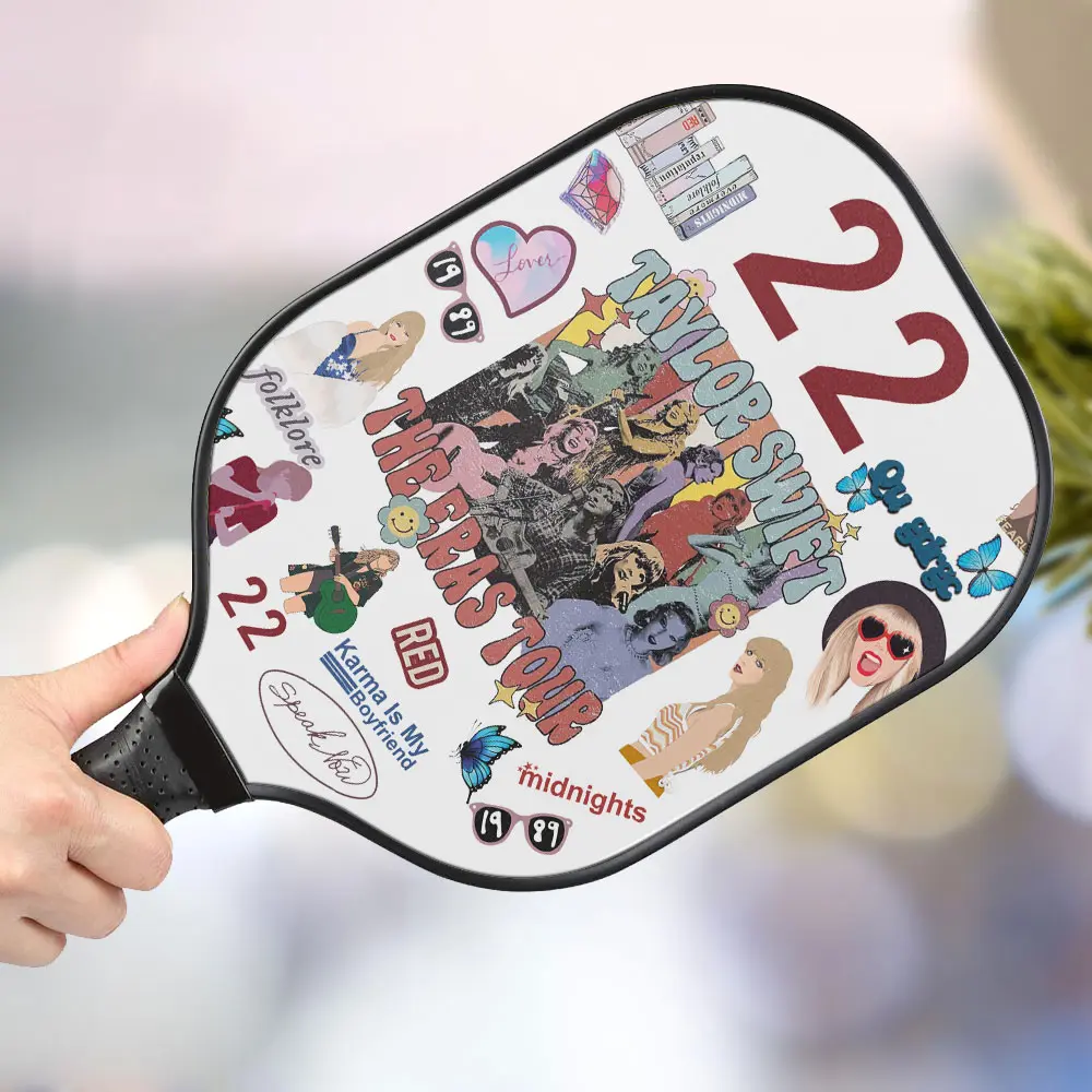 jwdazzle the eras tour taylor swift personalized pickleball paddle u4zi5