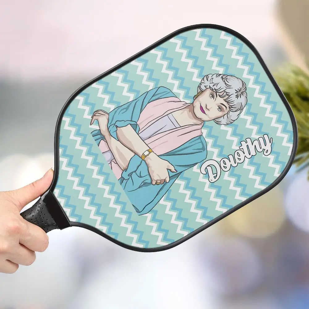 jwdazzle the golden girls personalized pickleball paddle v16qt