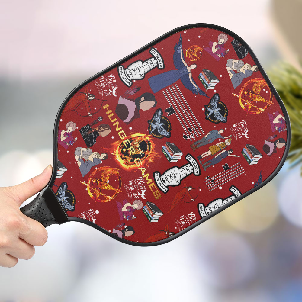 jwdazzle the hunger games personalized pickleball paddle l3jc4