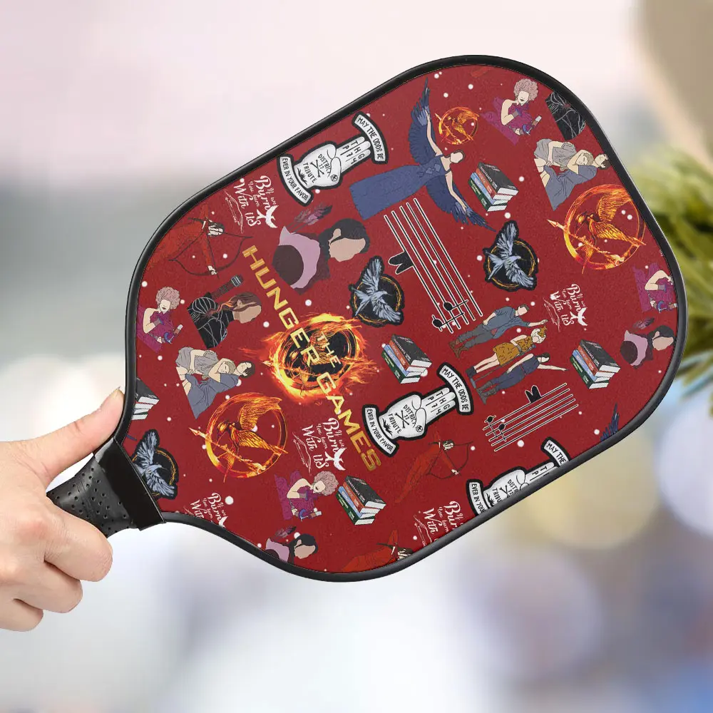 jwdazzle the hunger games personalized pickleball paddle l3jc4