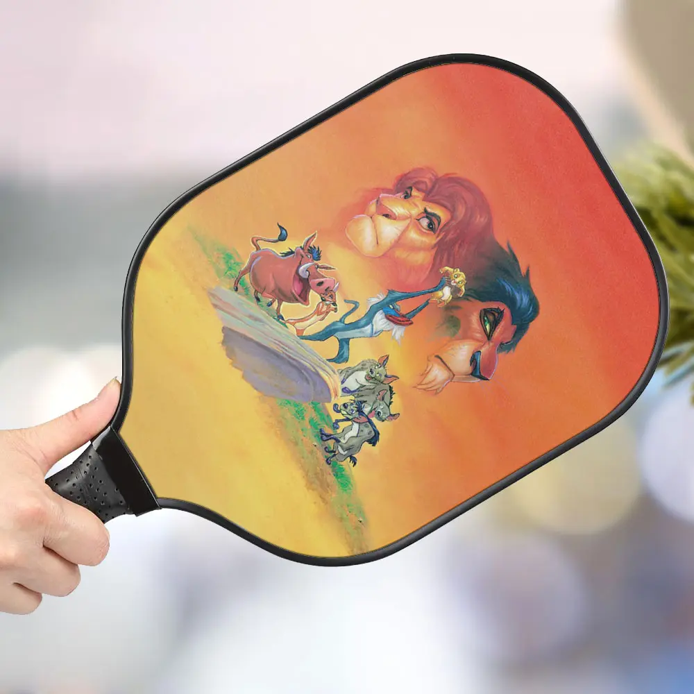 jwdazzle the lion king personalized pickleball paddle wihiy