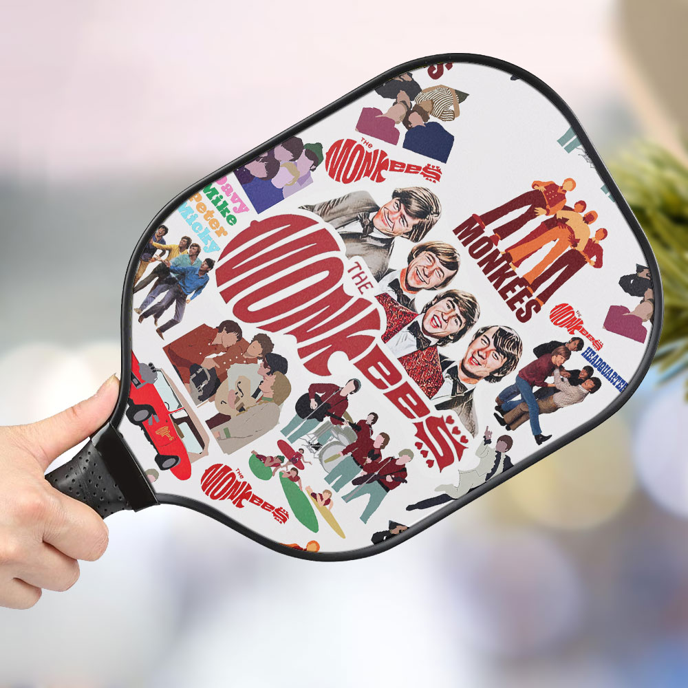 jwdazzle the monkees personalized pickleball paddle szhbt