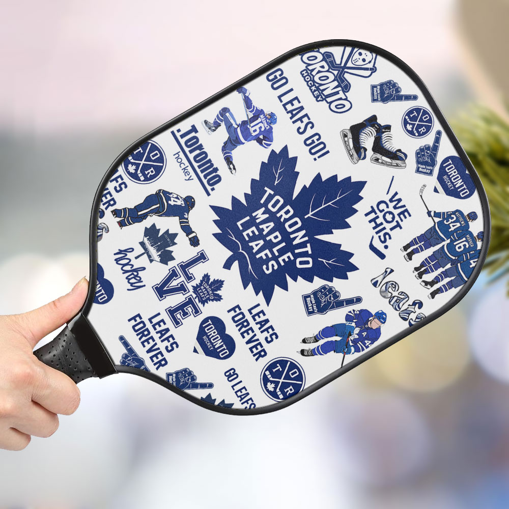 jwdazzle toronto maple leafs personalized pickleball paddle fzbce