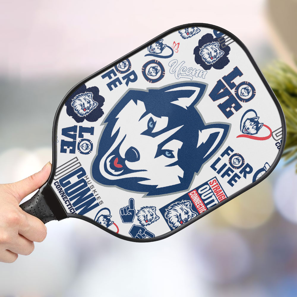 jwdazzle uconn huskies personalized pickleball paddle pif9o