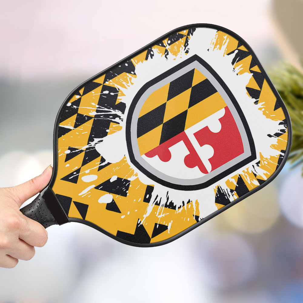 jwdazzle university of maryland personalized pickleball paddle gnhpp