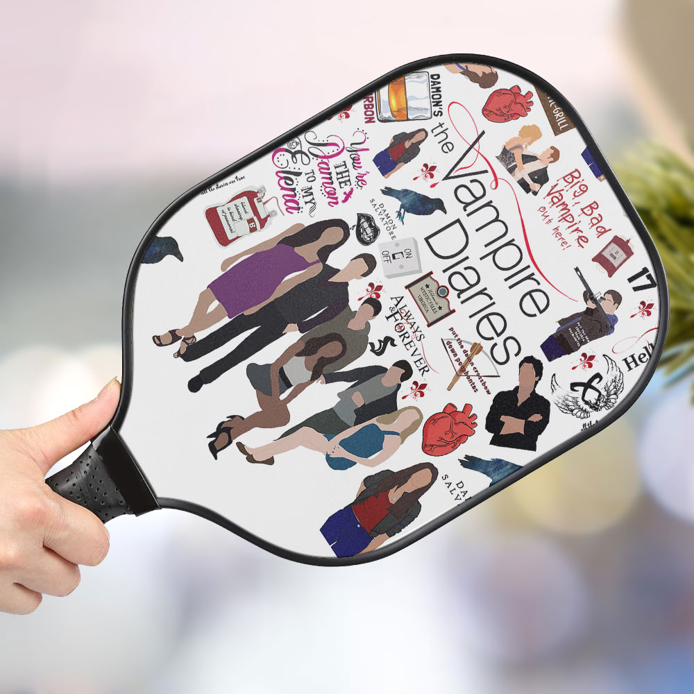 jwdazzle vampire diaries personalized pickleball paddle 6xyx2