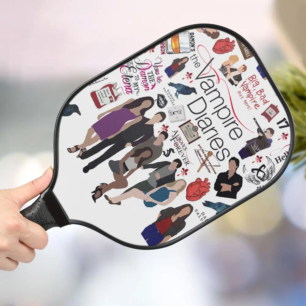 jwdazzle vampire diaries personalized pickleball paddle 6xyx2