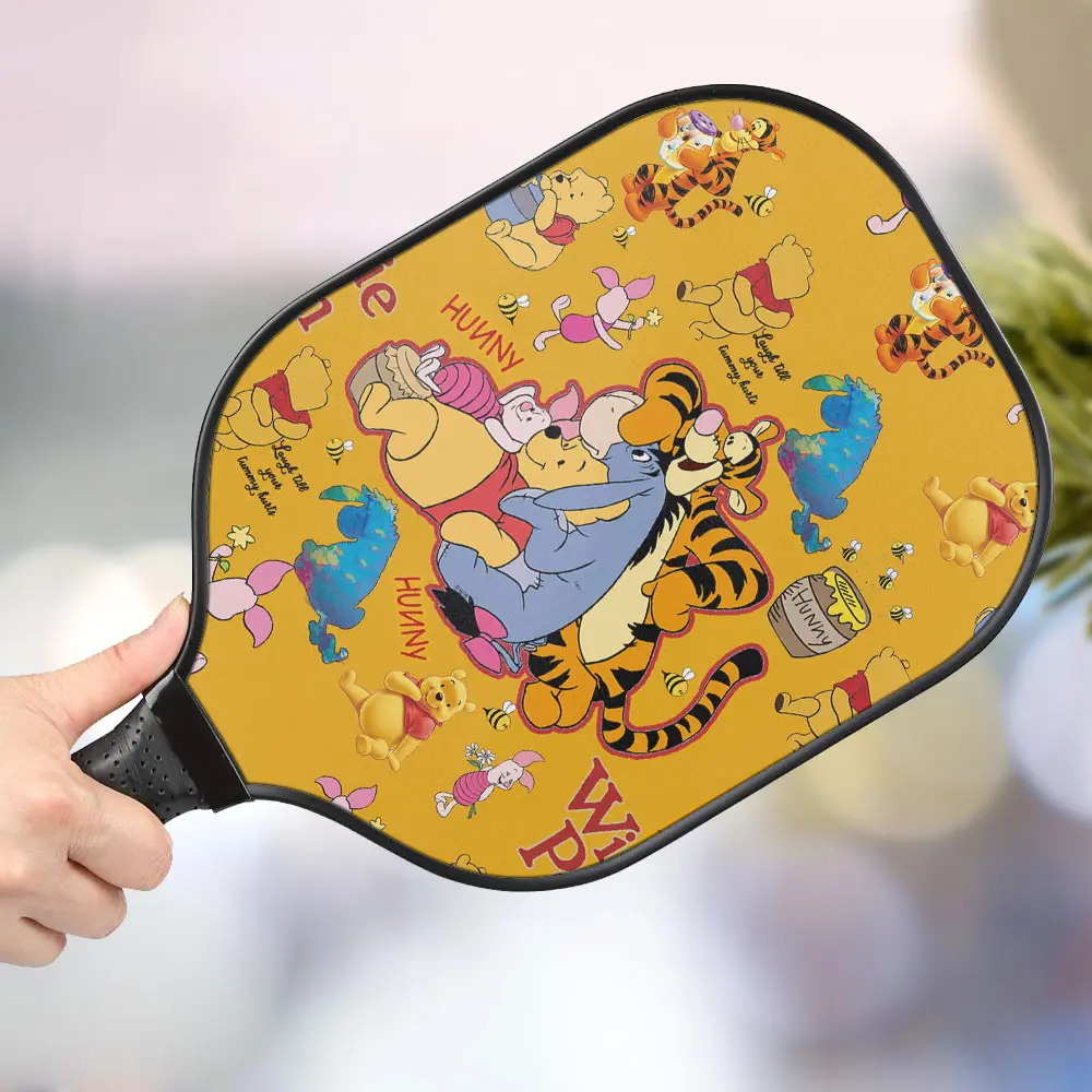 jwdazzle winnie the pooh personalized pickleball paddle d5hcw