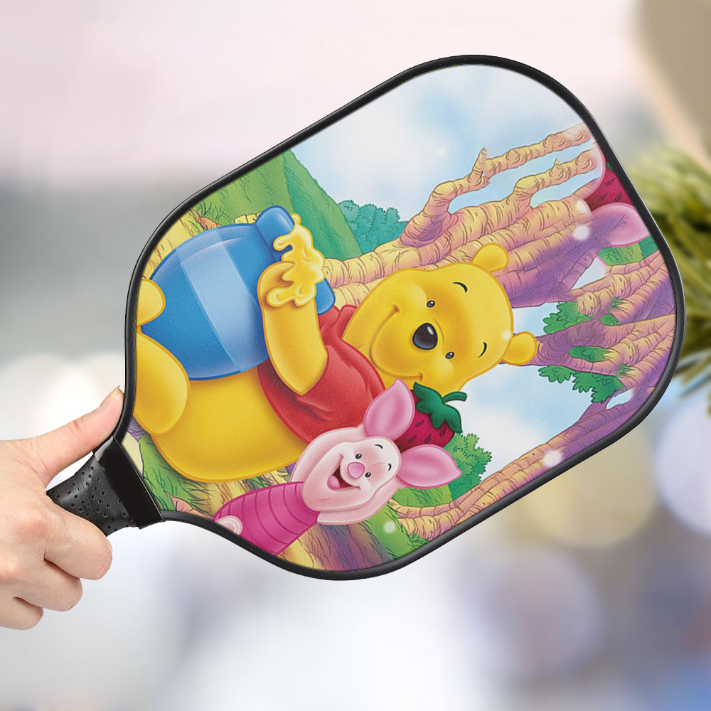 jwdazzle winnie the pooh personalized pickleball paddle djwem