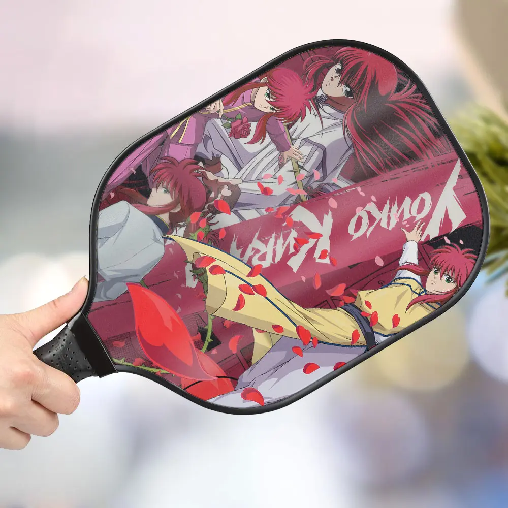jwdazzle yuyu hakusho personalized pickleball paddle xtxgj